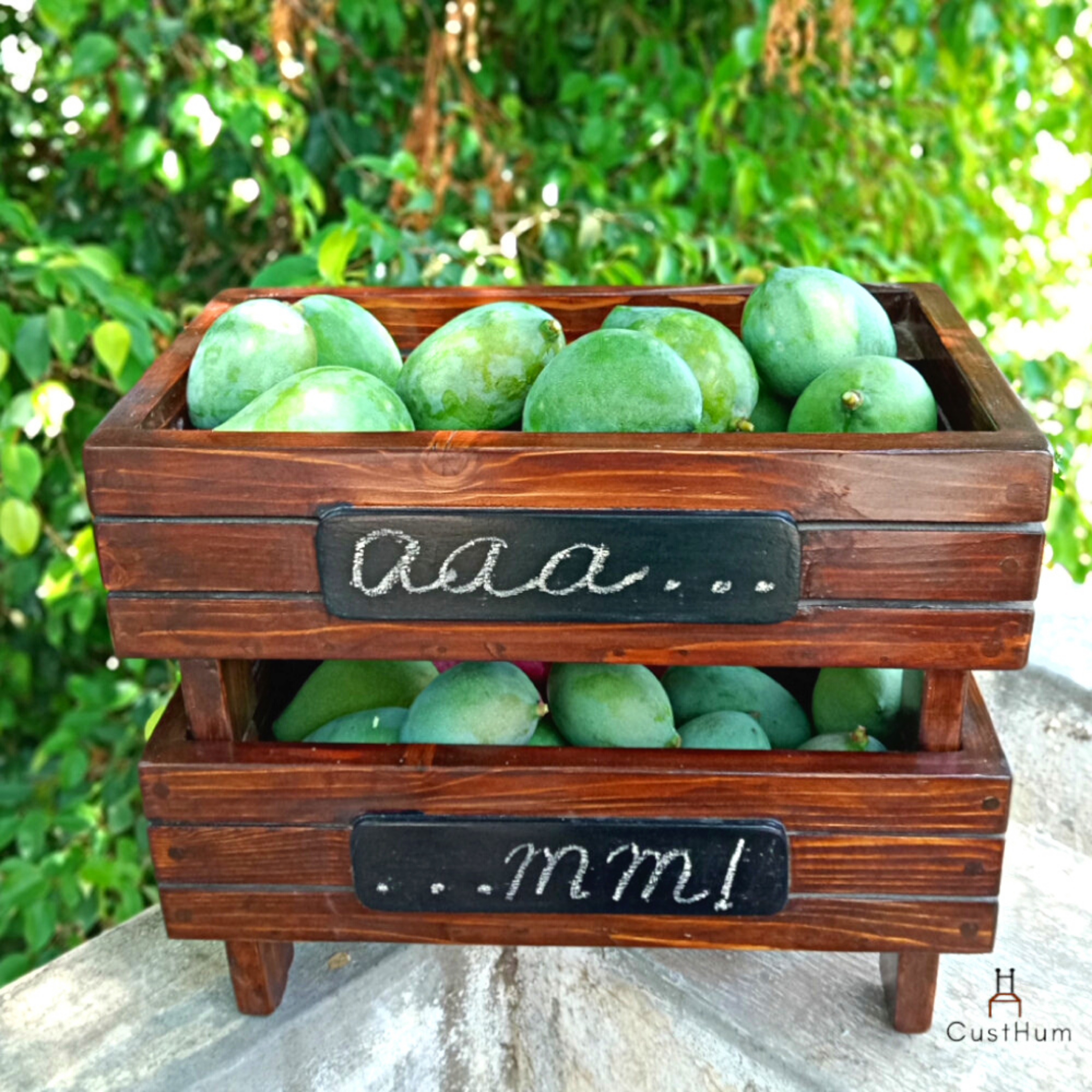 Wooden deals fruit crates